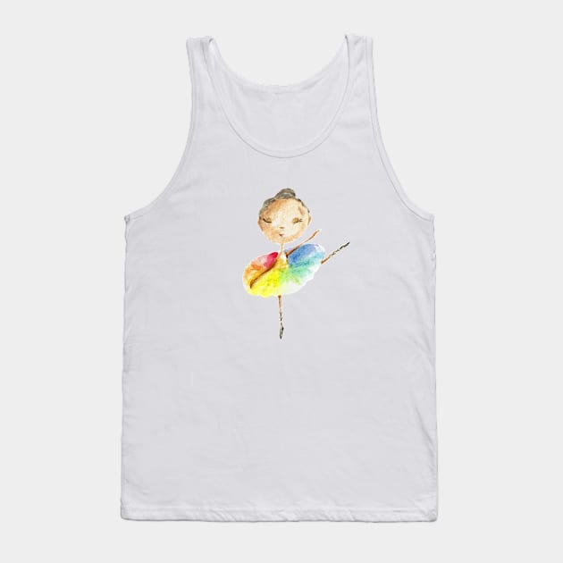 Ballerina Tank Top by Ljuko